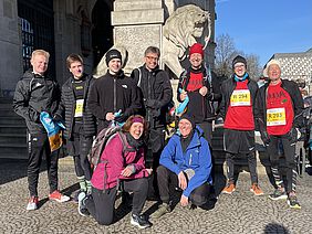 Schüler/innen und Lehrkräfte starten beim 30. Hannover Marathon