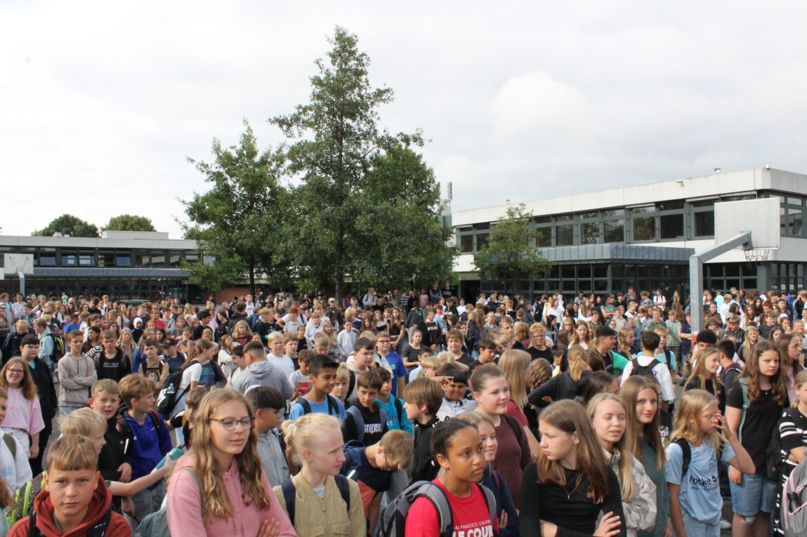 Schülerehrung am letzten Schultag