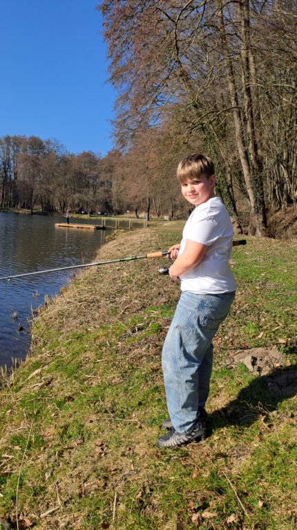 Ausflug der Angel-AG ans Wasser